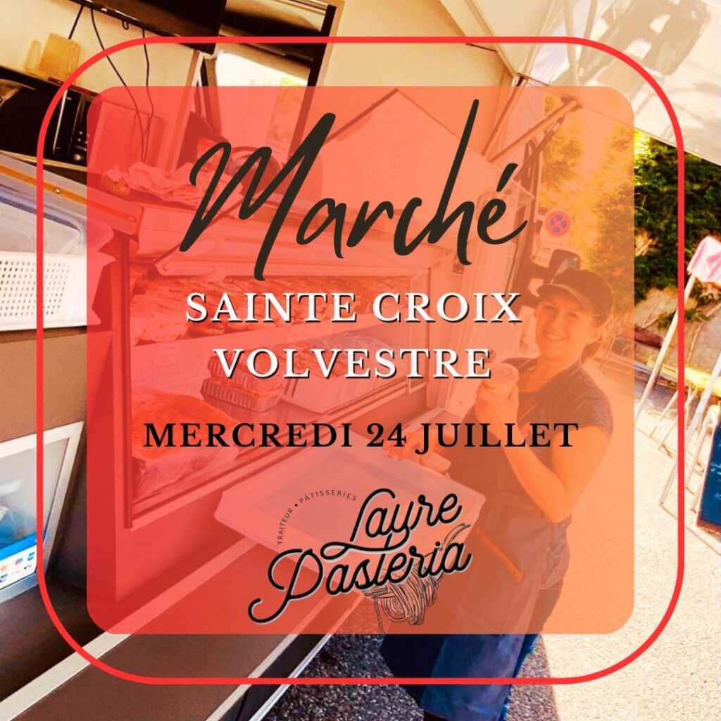 Marché de Ste Croix : mercredi 24 juillet